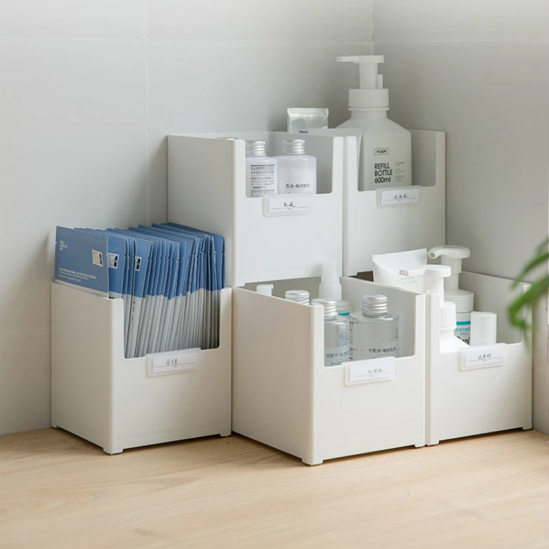 

Modern Japanese Plastic Cosmetic Organizer Simple Fridge Food Storage Containers Design Tiroir Organisateurs Home Decore EC50SN