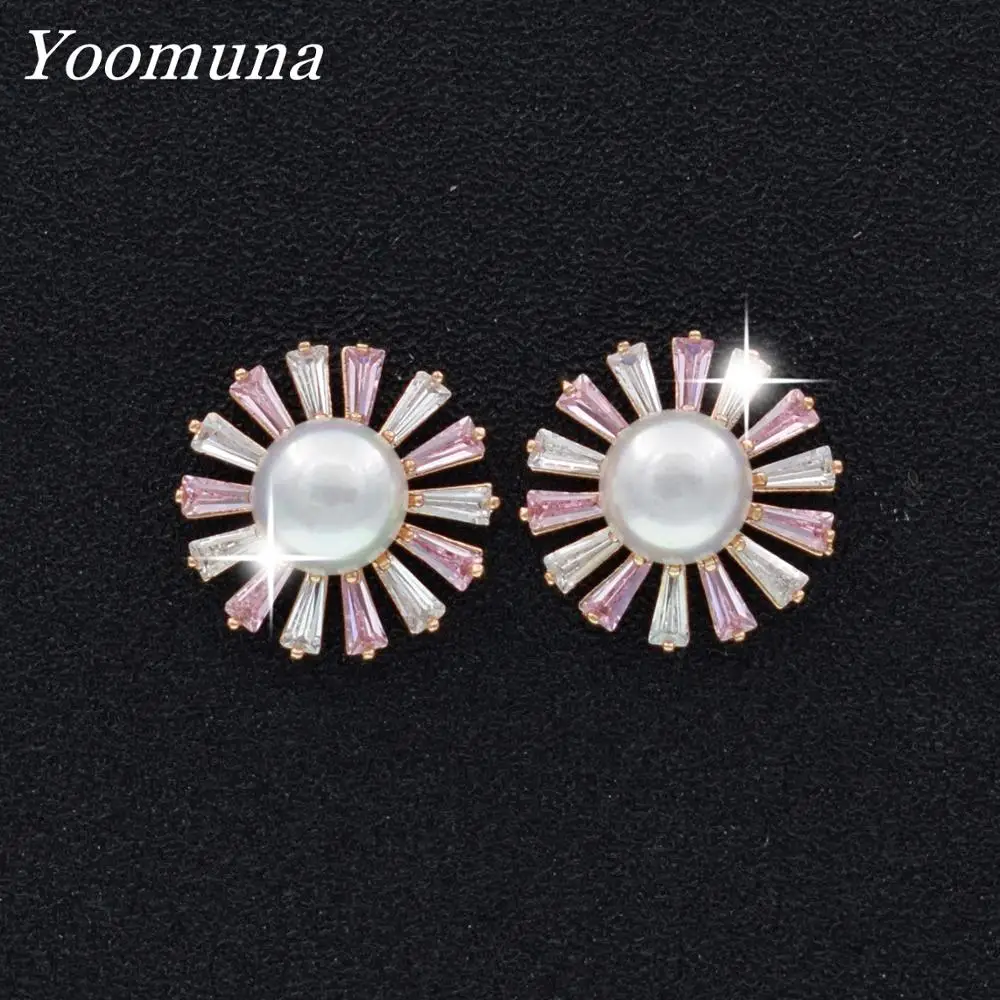 Новое поступление 2020 дизайнерские женские серьги с белыми жемчужинами в виде