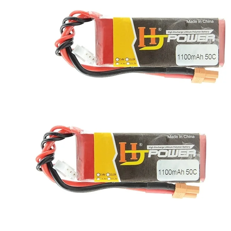 

RCtown RC LiPo Battery 14.8V 1100mAh 50C For RC Airplane Drone Car Boat Truck RC Batteries Quadcopter