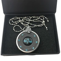 hot fashion stainless steel necklace quantum science pendants number 7