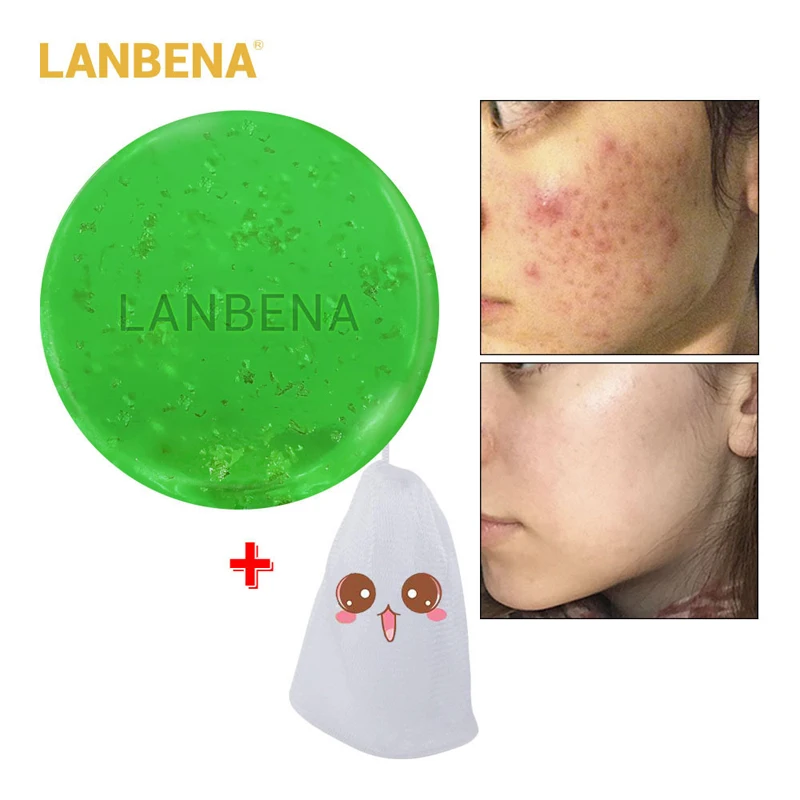 LANBENA 24K золото мыло ручной работы Гиалуроновая кислота для очистки лица