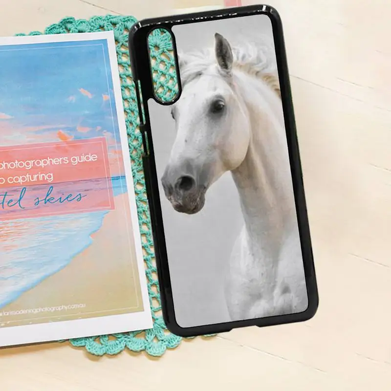 

Horse animal painting pattern Phone Case PC for iPhone 11 12 pro XS MAX 8 7 6 6S Plus X 5S SE 2020 XR