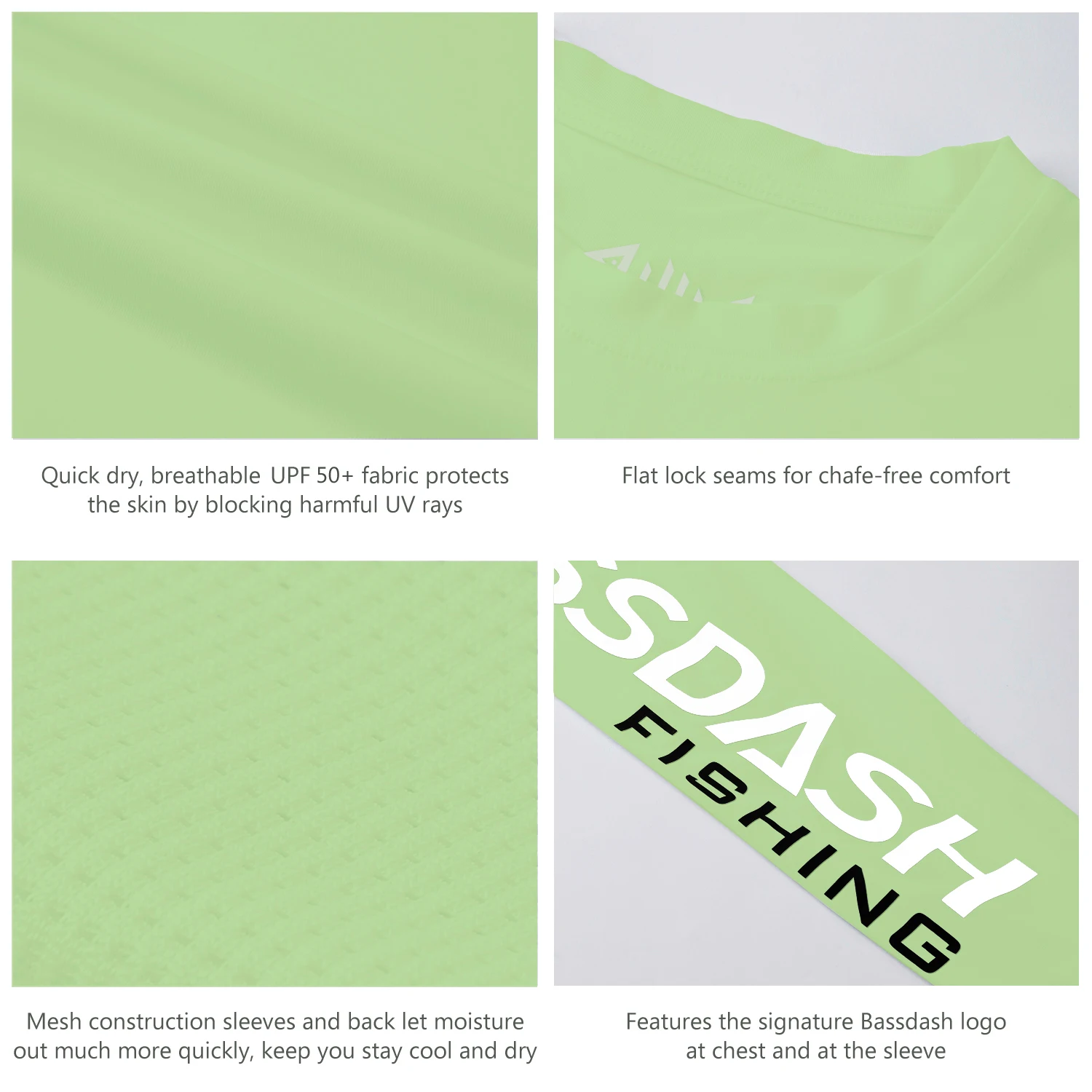 Футболка Bassdash UPF для мальчиков и девочек эффективная футболка с длинным рукавом