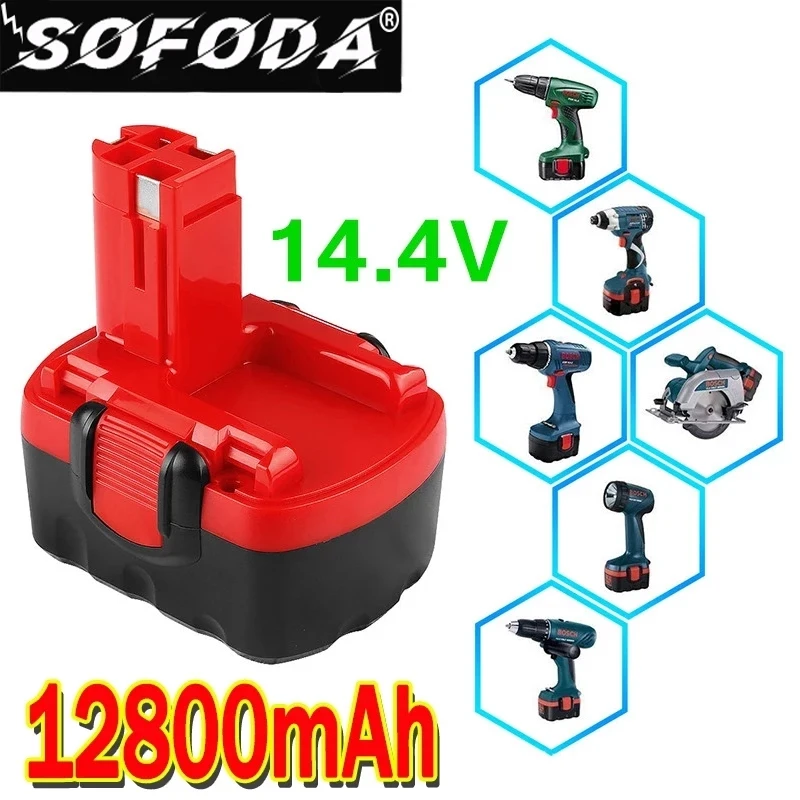 Перезаряжаемый Ni CD аккумулятор для электроинструмента Bosch 14 4 В 12800 мАч BAT038 15614 1661