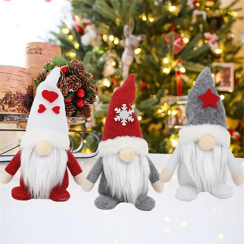 

Christmas Decoration Faceless Doll Ornamentschristmas Ornament Doll Christmas Santa Plush Doll Christmas Faceless Dolls
