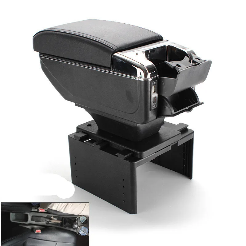 Универсальный подлокотник для Kia Rio центральный консоль с возможностью