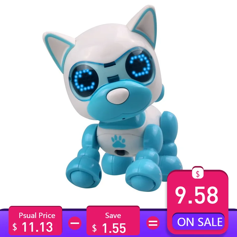 Робот игрушка для собак UInteractive Smart Puppy Роботизированная со светодиодными глазами