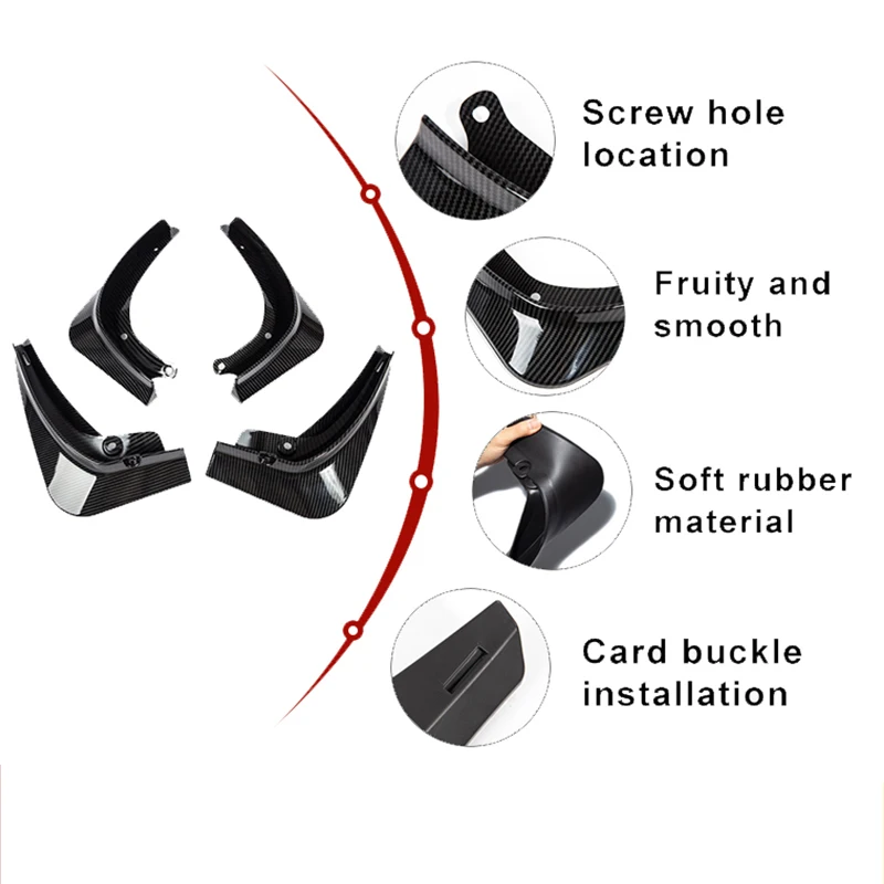 2021 Новинка! Автомобильный брызговик для Tesla Model 3 аксессуары передние и задние