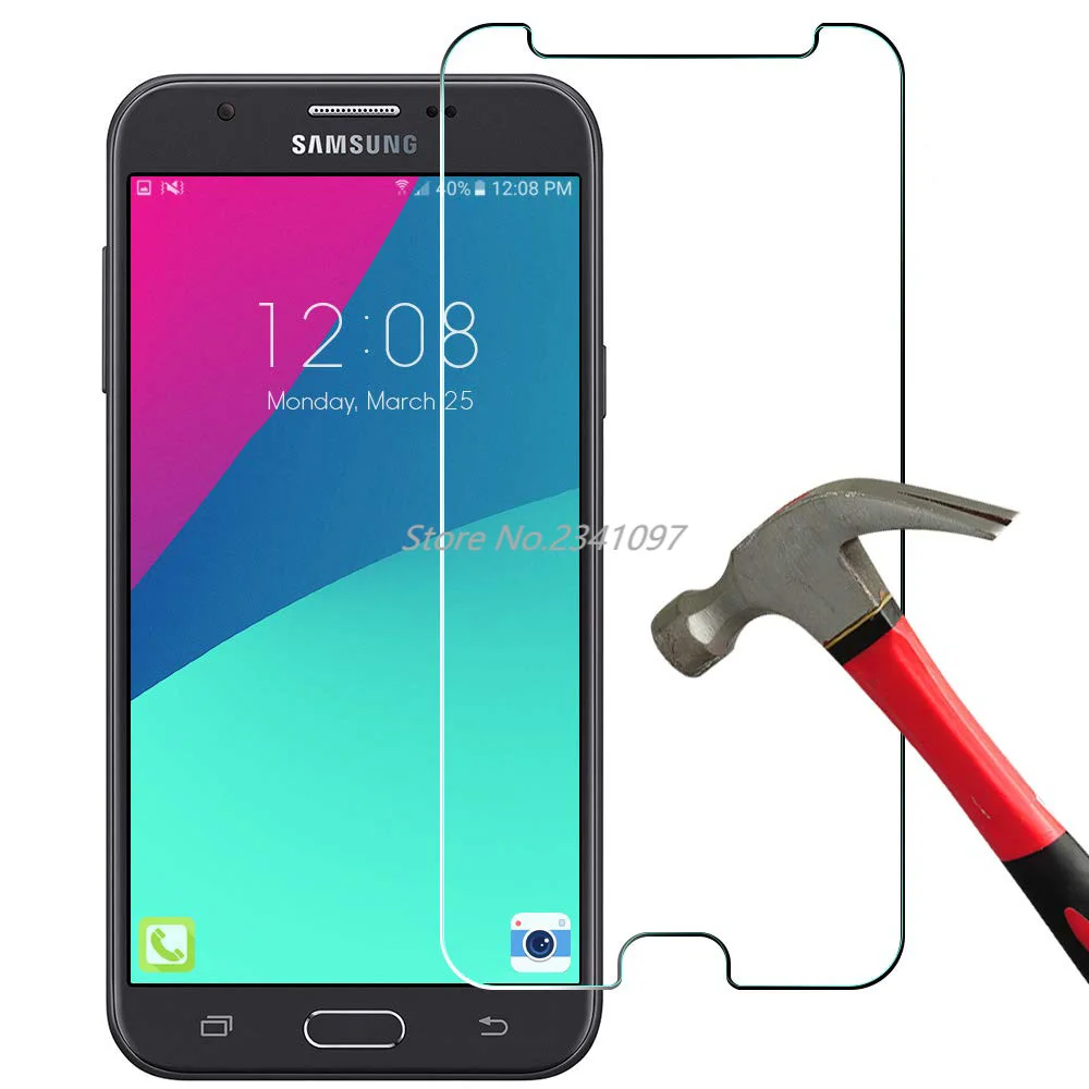9H 2.5D Защита экрана для Samsung GALAXY J7 MAX закаленное стекло J7MAX устойчивая к царапинам