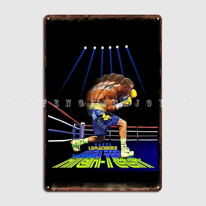 

Vasyl Lomachenko Poster Metal Plaque Club Party Cinema Create Painting Décor Tin Sign Poster