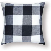 baby plum white and black pillows decorative cushion shams pillowcase farmhouse decor pillow case covers with zipper