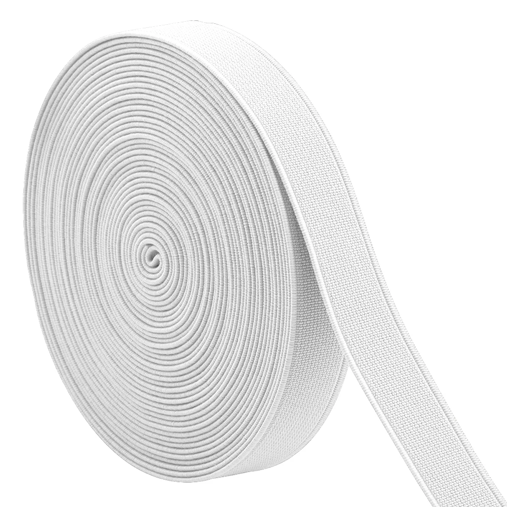 

16m 1.5cm Webbing Thickened Elastic Band For Clothes Plain Trim Craft Apparel DIY Sewing Garment Accessories Latex Waistband