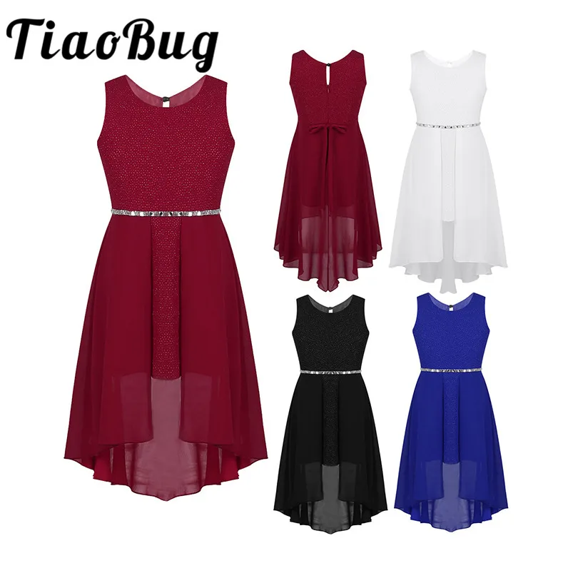 Новинка 2021 детское платье с цветочным принтом для девочек свадебное элегантное и