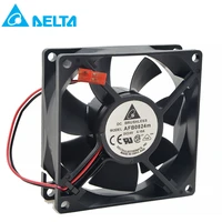 for delta afb0824m 8025 24v 0 10a 80x80x25mm 8cm for delta inverter converter cooling fan 1 order