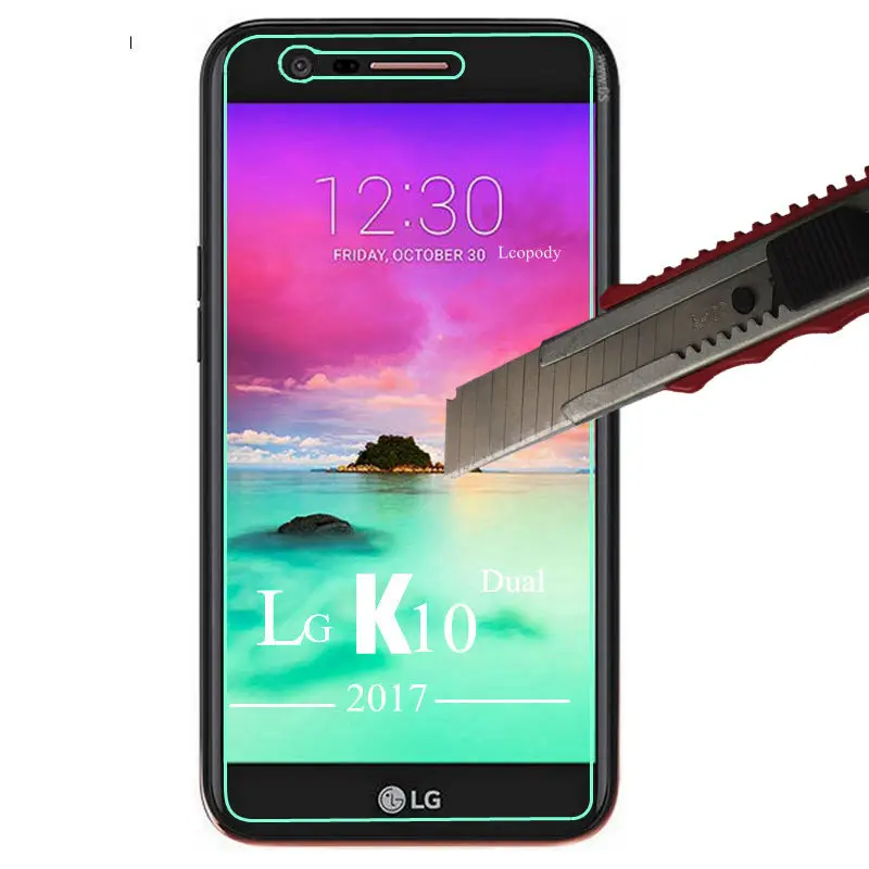 Закаленное стекло для LG K10 2017 K430DS K420N K430DSF X400 M250N K 430DS 420N 430DSF X220 X 220 400 защита экрана