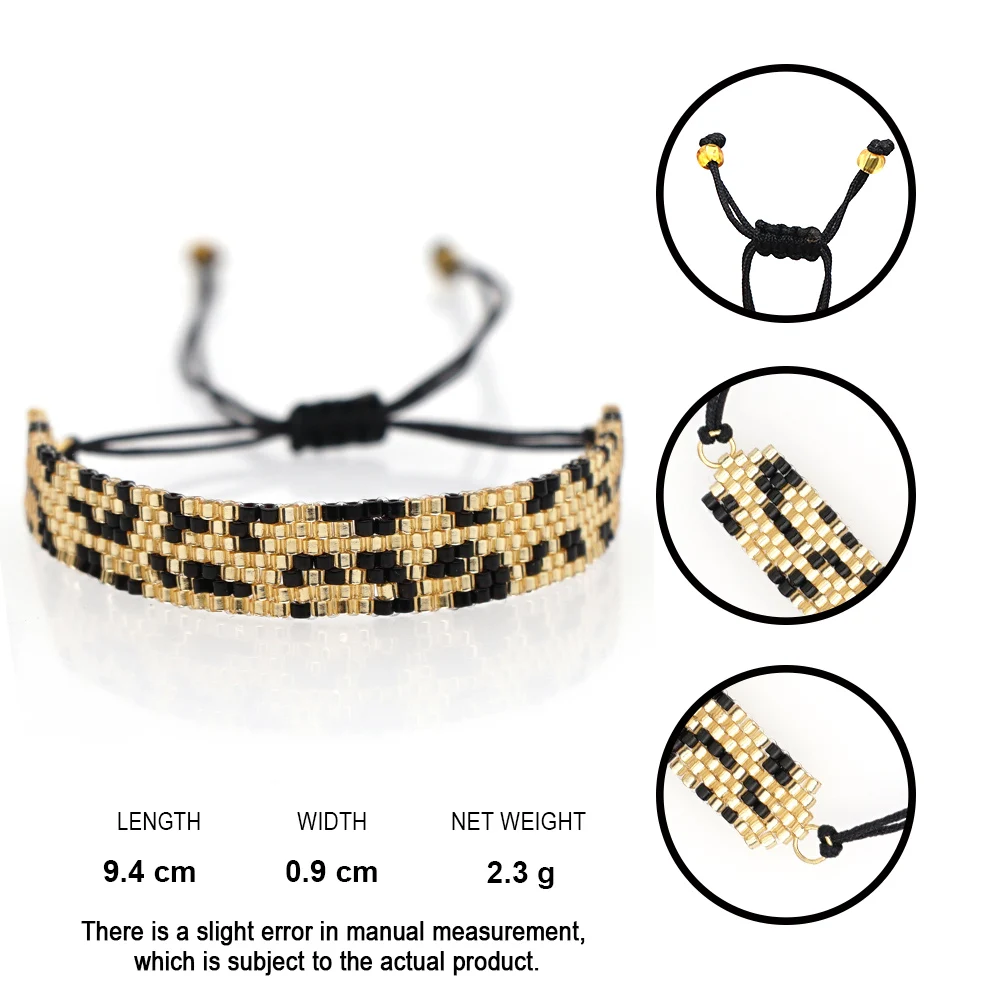 Go2boho MIYUKI браслет мужской Pulseras Mujer Moda Леопардовый Браслет для ношения выше локтя женские ювелирные изделия с кисточкой леопардовым узором