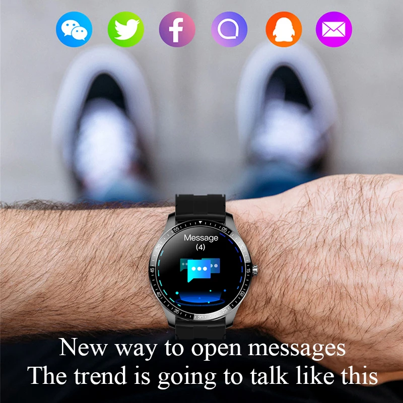 

2021 New S80 Smart Watch Men Sport Fitness Tracker IP68 Waterproof Heart Rate Sleep Monitor Smartwatch for IOS Android