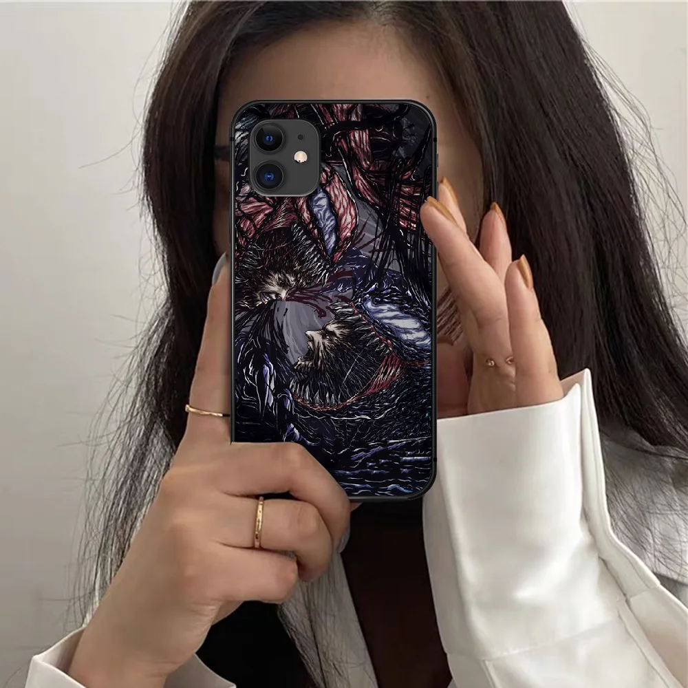 

Tom Hardy Superhero Venom Phone Case For Iphone 12 Mini 11 PRO X XR XS MAX 6 6s 7 8 Plus 4 5 5s SE 2020 black Shell Trend Cover