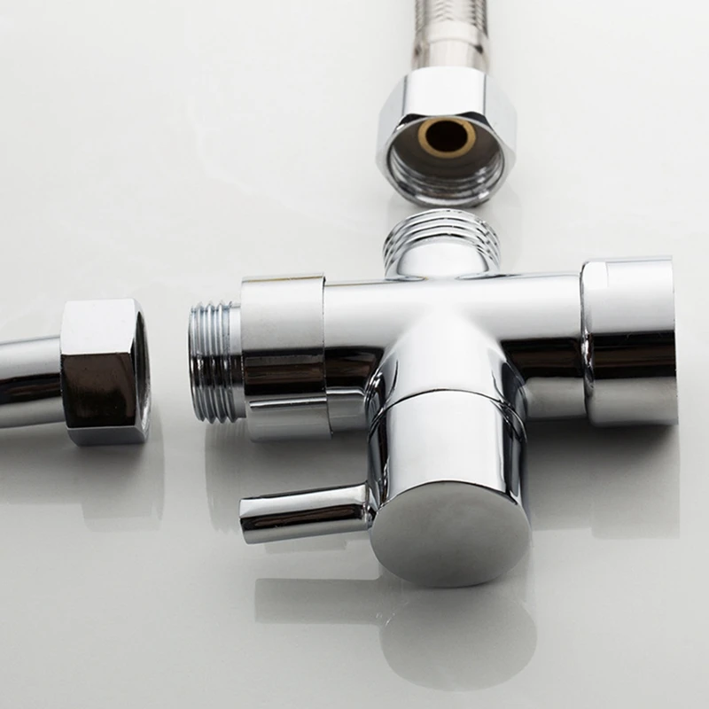 Трехходовой переключатель прочный угловой клапан с одним входом и двумя