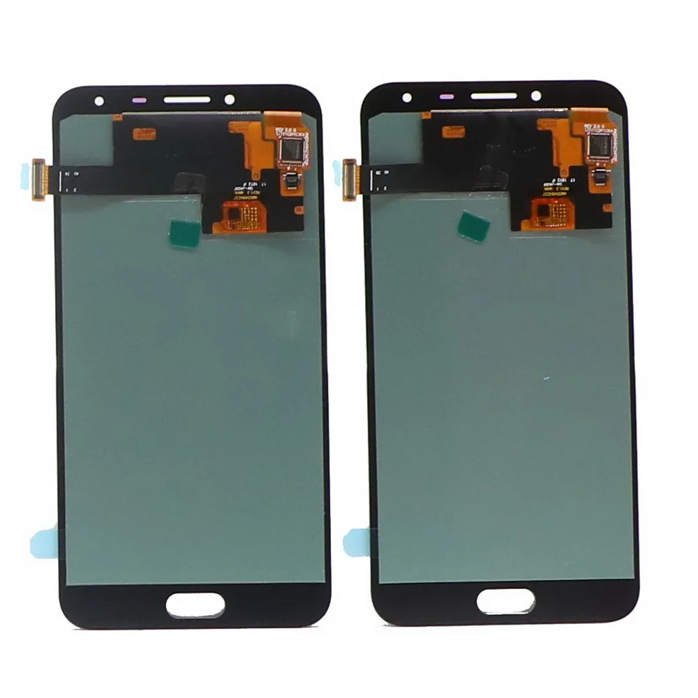 Супер Amoled ЖК-дисплей для SAMSUNG Galaxy J4 J400 J400F J400G/DS SM-J400F дисплей с сенсорным экраном дигитайзер сборка Контроль яркости