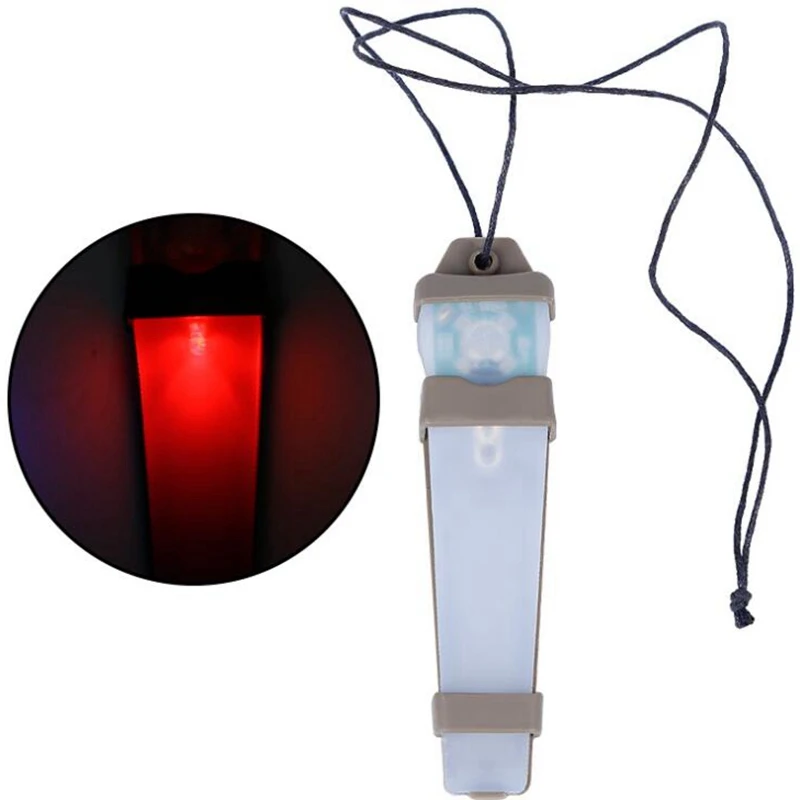 

Tactical Helmet Safety Light Survival Lamp Waterproof FlashLight with Magic Tape for Hunting Airsoft Molle Signal Indicators
