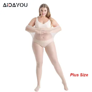 Женские колготки, колготки, компрессионные Бесшовные Колготки для беременных с ананасом большого размера ouc353a