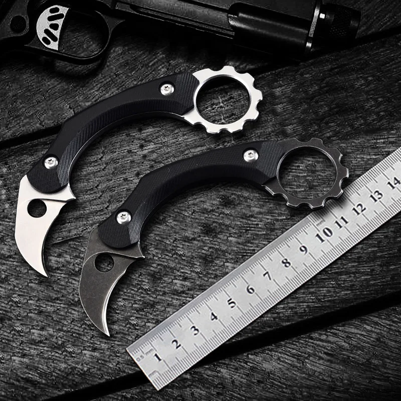 керамбит Karambit охотничий нож CS GO Тактический коготь Шейный для походов на