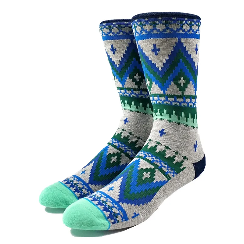 

Для мужчин счастливой полный серый богемные носки