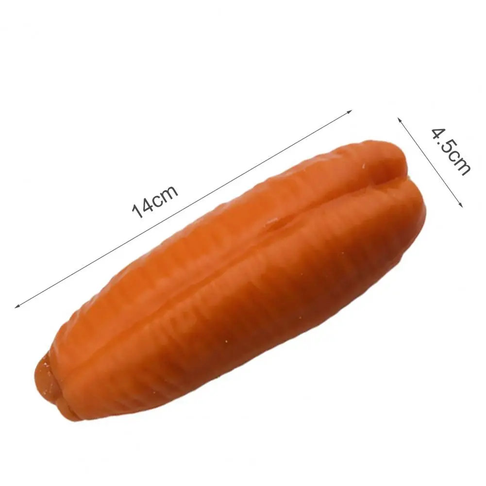 

Highly Simulated Stress Relief TPR Fried Dough Stick Decompression Toy for Charms Gifts