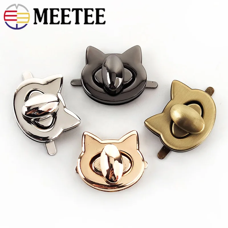 2/5/10 шт 25X28mm Meetee Сумки из натуральной кожи сумка замки пряжки с поворотной