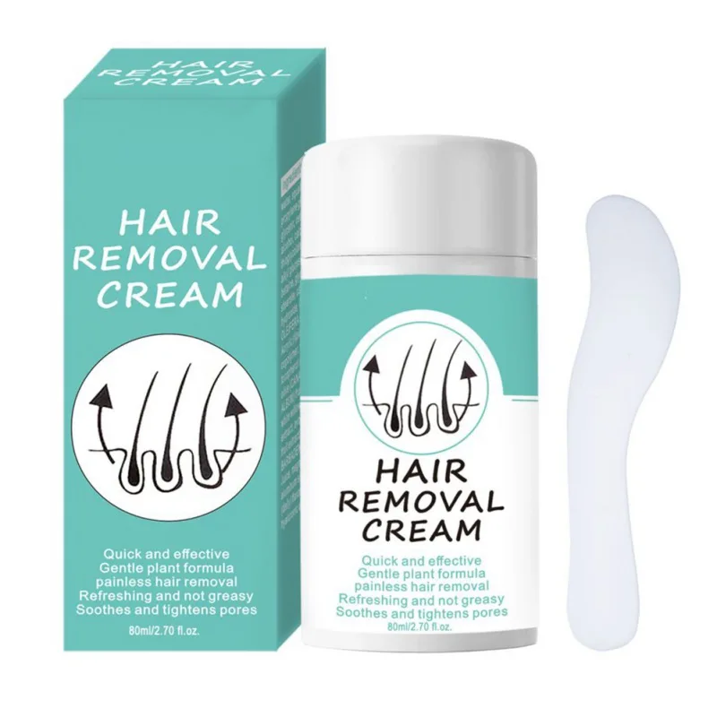 

80g Depilatory Cream Painless Gentle Body Hair Removal Friendly Soothing Depilatory For Body Leg Armpit Hair Removal
