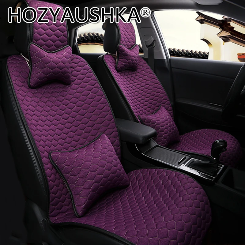 Чехлы на сиденья автомобиля 5 9 комплектов всесезонные универсальные