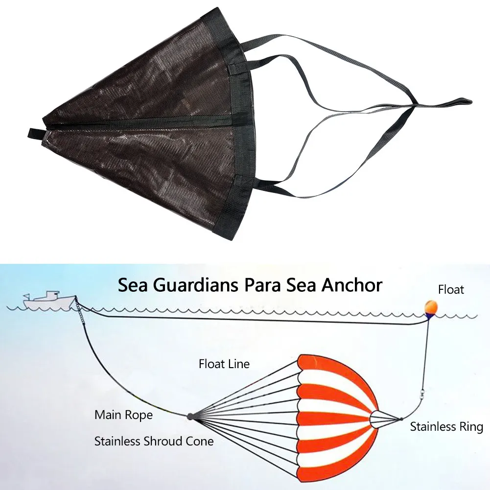 

Brand New Boat Kayaking Anchor Marine Anchor-Black(Professional Type)