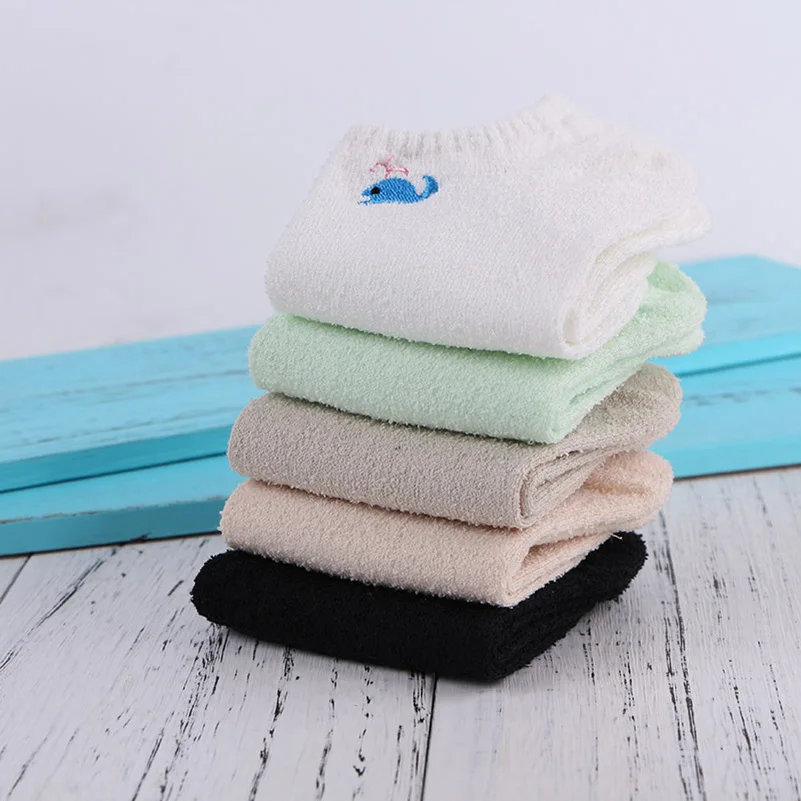 Носки женские Короткие хлопковые с принтом 10 пар