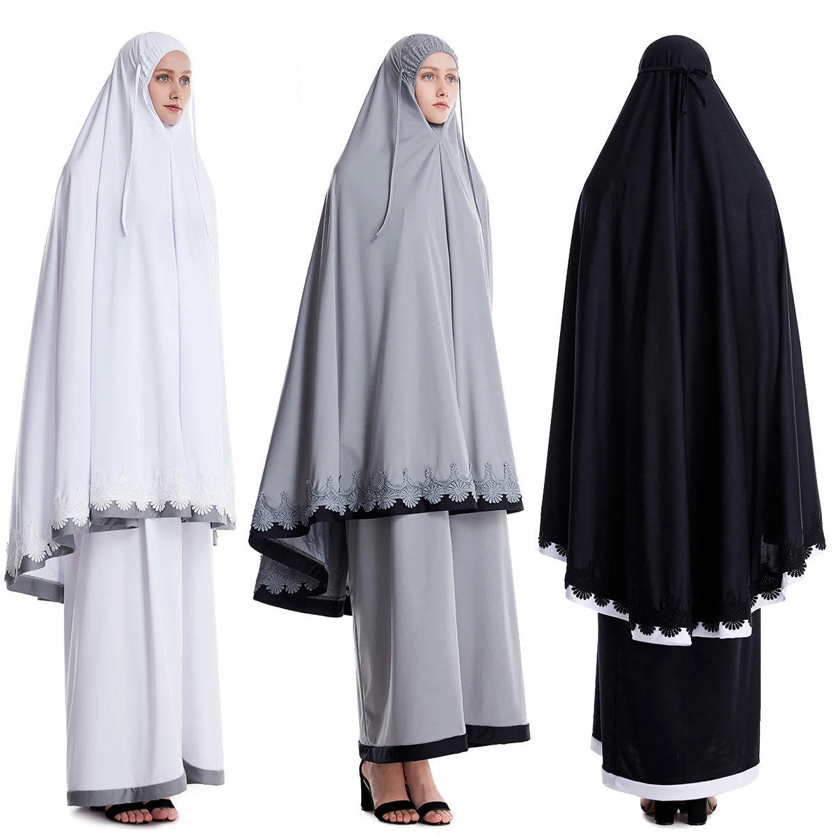 Мусульманская одежда, молитва для женщин, Турция, намаз, длинный, химар хиджаб, платье, Формальные комплекты, абайя, ИД, Исламская одежда Jurken ...