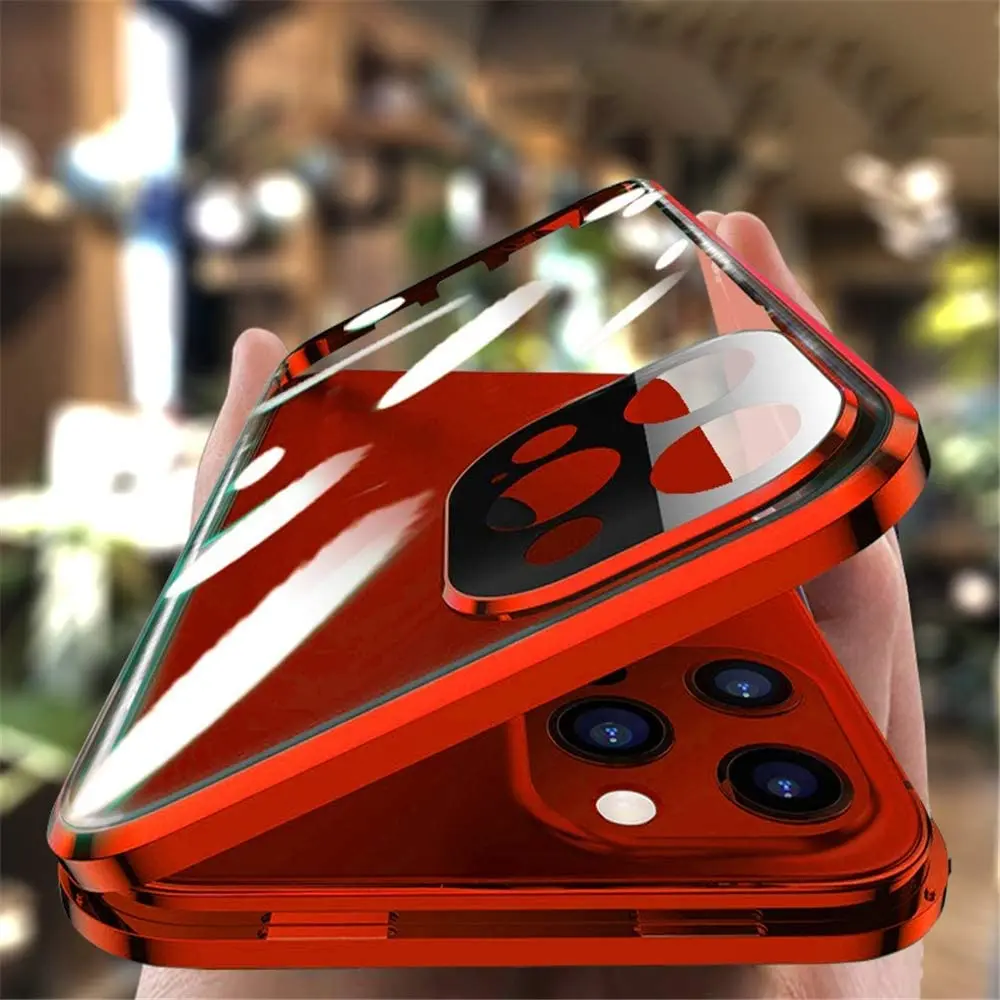 Магнитное поглощение для iPhone 12 Pro Max чехол с защитой объектива камеры