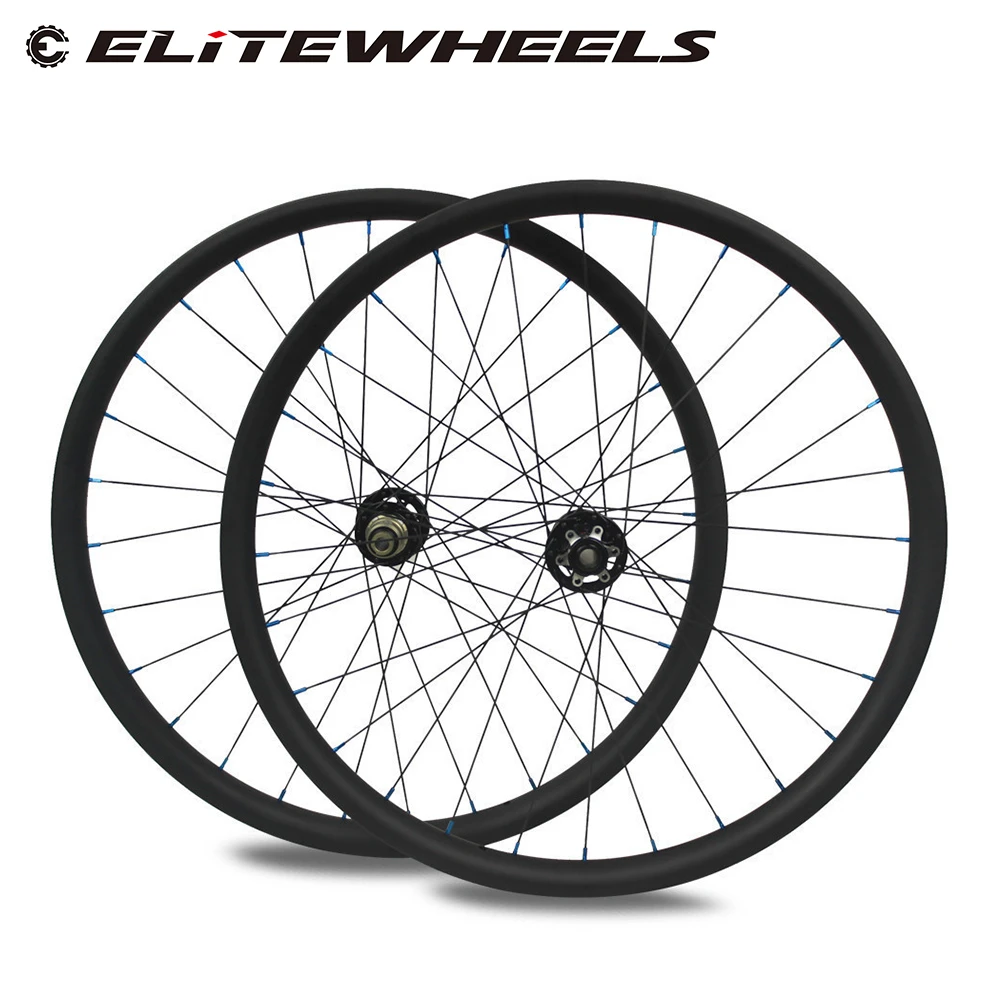 Комплект колес для горного велосипеда ELITEWHEELS 650B Carbon 35 мм ширина 25 глубина 27.5er