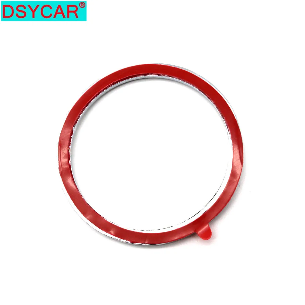 

DSYCAR 1Pcs Car Steering Wheel Cover Alloy Decoration Frame for Jaguar Rhinestone (Rose Gold/Silver)