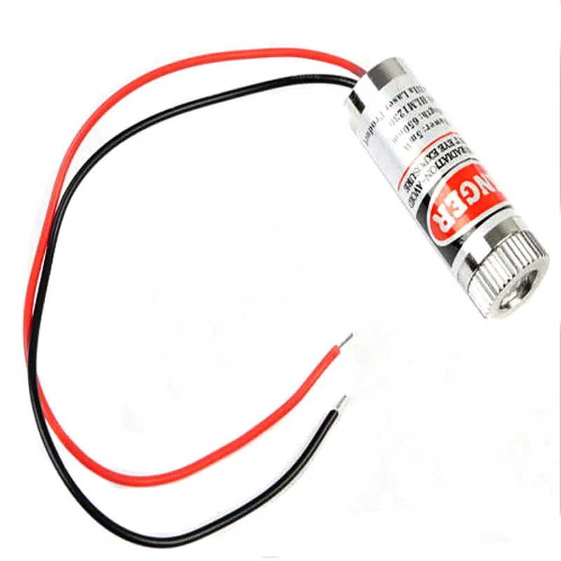 

1 PC Red Light Laser Head Module 5mW 650nm Focus Adjustable Optical Instrument 5V Industrial Grade