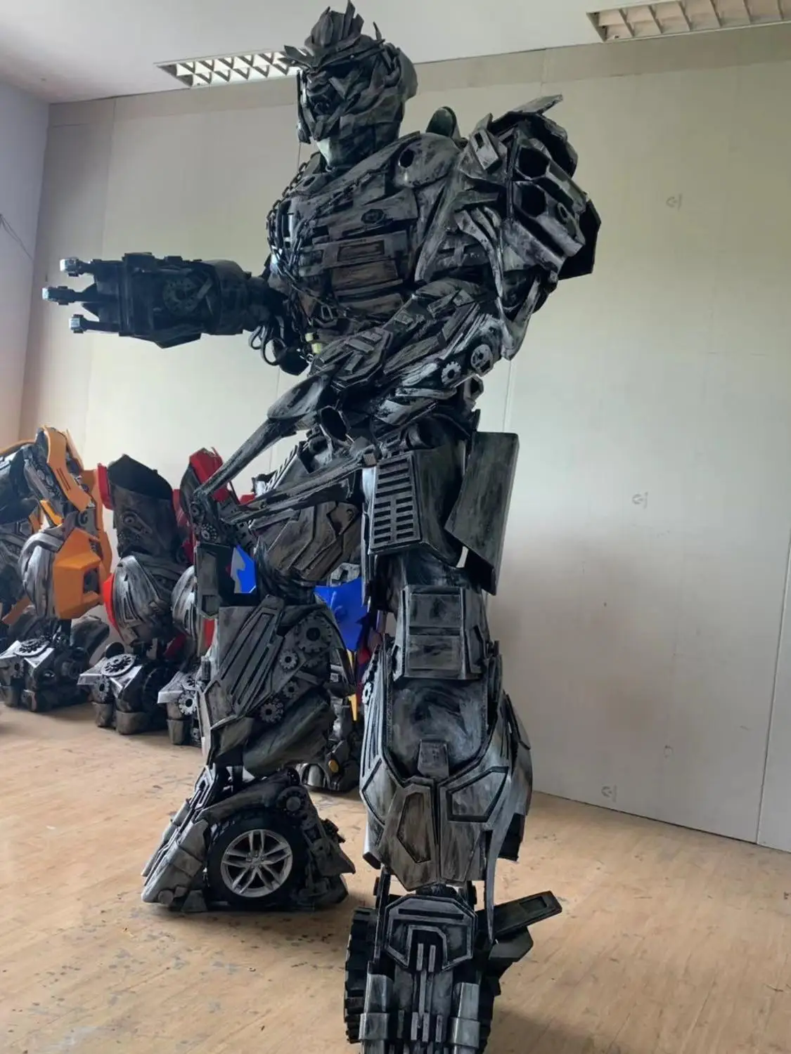 MegatronBumblebee Трансформеры костюм Броня Косплей вечерние костюмы с крупным