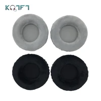 kqtft 1 pair of velvet replacement ear pads for shure srh940 srh840 srh 940 840 headset earpads earmuff cover cushion cups