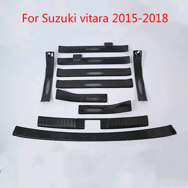 Высококачественный багажник из нержавеющей стали рельефная пластина Обрезка