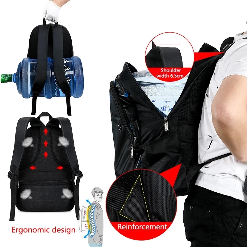 Large Capacity Orthopedics School Backpack Men 15.6 Laptop Backpacks High Schoolbags Black Teen College Boy/Gril Student Bagpack