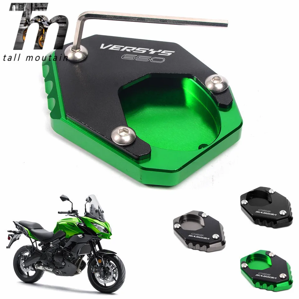 

Side Stand Enlarge Kickstand For KAWASAKI VERSYS650 VERSYS 650 2015-2020 2019 Motorcycle Accessories Sidestand Foot Enlarger