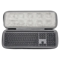 hard keyboard storage carry case waterproof eva protective bag cases for logitech mx keys advanced wireless illuminated keyboard