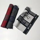 2021 зимний кашемировый шарф для мужчин, роскошные шарфы из пашмины с животным принтом, 180*30 см, модные мужские деловые шарфы, длинный палантин, красный