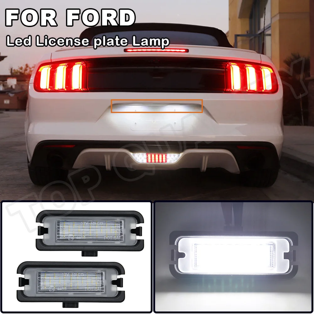 Для Ford Mustang 2015 2016 2017 2018 2019 OEM #:FR3Z13550A заднего светодиодный номерного знака