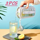 2 шт., новинка 2021, 2 в 1, чайник для льда