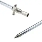 Оповещение о поклевке на карпа, телескопическая подставка из нержавеющей стали, 35-70 см