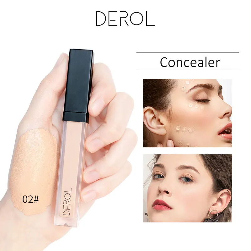 

Стойкий консилер, Жидкая основа, изолирует поры, темные круги и акне, осветляет цвет кожи, выцветает, консилер с тонкими линиями